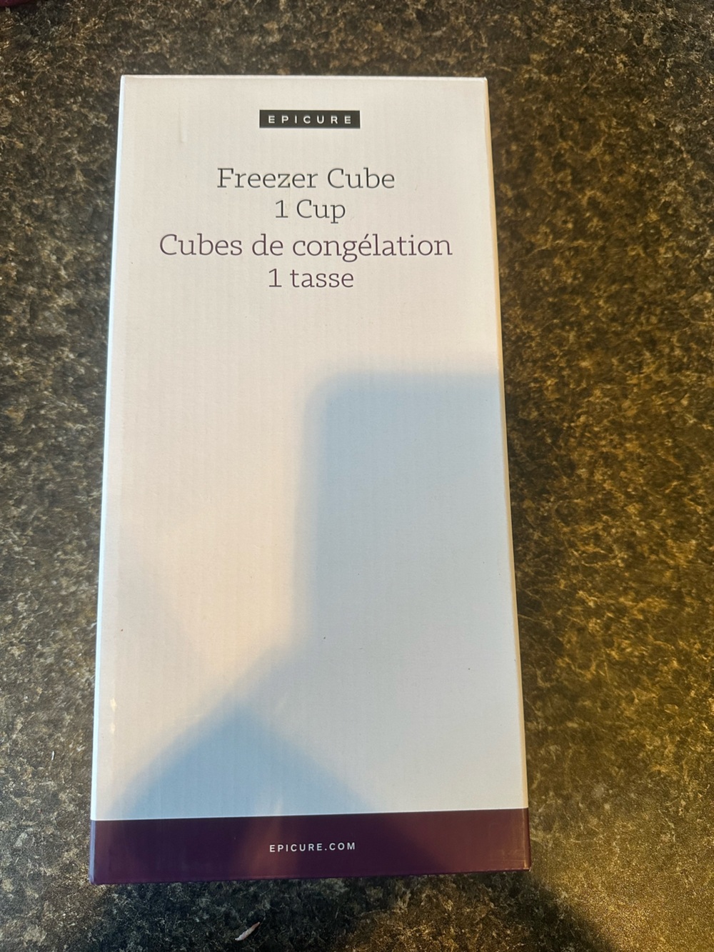 Epicure Freezer Cube 1 Cup - White